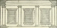 An illustration from L'architettura (1565)