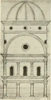 An illustration from L'architettura a Bologna nel Rinascimento (1899)