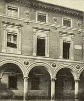 An illustration from L'architettura a Bologna nel Rinascimento (1899)