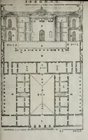 An illustration from L'architettura di Andrea Palladio diuisa in quattro libri : ne' quali, dopò vn breue trattato de' cinque ordini, et di quelli auertimenti, c[he] sono più necessarij nel fabricare : si tratta delle case priuate, delle vie, dei ponti, delle piazze, dei xisti, et de tempij (1642)