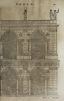 An illustration from L'architettura di Andrea Palladio diuisa in quattro libri : ne' quali, dopò vn breue trattato de' cinque ordini, et di quelli auertimenti, c[he] sono più necessarij nel fabricare : si tratta delle case priuate, delle vie, dei ponti, delle piazze, dei xisti, et de tempij (1642)