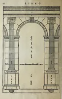 An illustration from L'architettura di Andrea Palladio diuisa in quattro libri : ne' quali, dopò vn breue trattato de' cinque ordini, et di quelli auertimenti, c[he] sono più necessarij nel fabricare : si tratta delle case priuate, delle vie, dei ponti, delle piazze, dei xisti, et de tempij (1642)