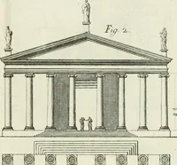 An illustration from L'architettura di Marco Vitruvio Pollione (1790)