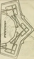 An illustration from L'architettura militare di Gabriello Busca, milanese : nella quale si da contezza ad ogni professore, e seguace della guerra tanto di grande, quanto di basso titolo, Del modo di fortificare luochi deboli, cinger cittadi, fabricar fortezze, cosi al monte, come alla pianura, e della maniera di diffenderle da qualsiuoglia batteria, & assalto (1619)
