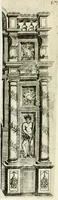 An illustration from La reale maesta, cioé, Racconto di quanto fece la regia città di Pauia nel compire e riceuere la Sereniss. D. Maria Anna, figliuola di Ferdinando terzo, imperadore sempre augusto, e sposa del grande monarca ibero Filippo quarto, di là in passando per andarsene in Ispagna (1650)
