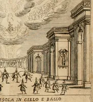 Picture 25 of 35 from La regina sant' Orsola, del sig. Andrea Saluadori : rappresetata nel teatro del sereniss. gran duca di Toscana al serenissimo principe Vladislao Sigismondo, principe di Polonia e di Suezia ; et, I fiori del Caluario, del medesimo (1625), leaf 115