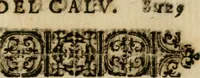 An illustration from La regina sant' Orsola, del sig. Andrea Saluadori : rappresetata nel teatro del sereniss. gran duca di Toscana al serenissimo principe Vladislao Sigismondo, principe di Polonia e di Suezia ; et, I fiori del Caluario, del medesimo (1625)