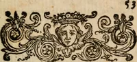 An illustration from La regina sant' Orsola, del sig. Andrea Saluadori : rappresetata nel teatro del sereniss. gran duca di Toscana al serenissimo principe Vladislao Sigismondo, principe di Polonia e di Suezia ; et, I fiori del Caluario, del medesimo (1625)