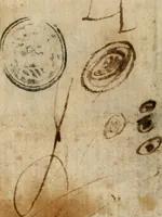An illustration from La regina sant' Orsola, del sig. Andrea Saluadori : rappresetata nel teatro del sereniss. gran duca di Toscana al serenissimo principe Vladislao Sigismondo, principe di Polonia e di Suezia ; et, I fiori del Caluario, del medesimo (1625)