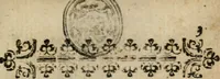 An illustration from La regina sant' Orsola, del sig. Andrea Saluadori : rappresetata nel teatro del sereniss. gran duca di Toscana al serenissimo principe Vladislao Sigismondo, principe di Polonia e di Suezia ; et, I fiori del Caluario, del medesimo (1625)