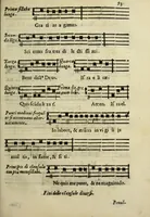 An illustration from La regola del canto fermo ambrosiano (1622)