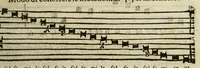 An illustration from La regola del canto fermo ambrosiano (1622)