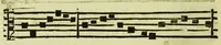 An illustration from La regola del canto fermo ambrosiano (1622)