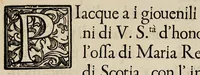An illustration from La reina di Scotia : tragedia (1628)