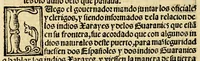 An illustration from La relacion y comentarios del gouernador Aluar Nuñez Cabeça de Vaca, de lo acaescido en las dos jornadas que hizo a las Indias (1555)
