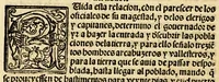 An illustration from La relacion y comentarios del gouernador Aluar Nuñez Cabeça de Vaca, de lo acaescido en las dos jornadas que hizo a las Indias (1555)