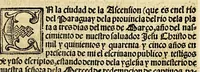 An illustration from La relacion y comentarios del gouernador Aluar Nuñez Cabeça de Vaca, de lo acaescido en las dos jornadas que hizo a las Indias (1555)