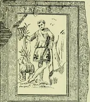 An illustration from La religion des Gaulois; les Druides et la druidisme; (1897)