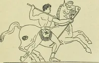 An illustration from La religion des Gaulois; les Druides et la druidisme; (1897)