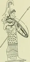 An illustration from La religion des Gaulois; les Druides et la druidisme; (1897)