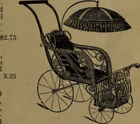 An illustration from Largest dealers in baby carriages, baby vehicles and reed furniture in Canada / The Richard Simpson Co., Limited, Toronto, Canada. (1902)