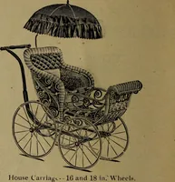 An illustration from Largest dealers in baby carriages, baby vehicles and reed furniture in Canada / The Richard Simpson Co., Limited, Toronto, Canada. (1902)