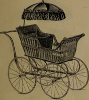An illustration from Largest dealers in baby carriages, baby vehicles and reed furniture in Canada / The Richard Simpson Co., Limited, Toronto, Canada. (1902)