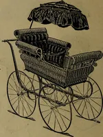 An illustration from Largest dealers in baby carriages, baby vehicles and reed furniture in Canada / The Richard Simpson Co., Limited, Toronto, Canada. (1902)