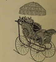 An illustration from Largest dealers in baby carriages, baby vehicles and reed furniture in Canada / The Richard Simpson Co., Limited, Toronto, Canada. (1902)