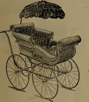 An illustration from Largest dealers in baby carriages, baby vehicles and reed furniture in Canada / The Richard Simpson Co., Limited, Toronto, Canada. (1902)