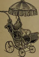 An illustration from Largest dealers in baby carriages, baby vehicles and reed furniture in Canada / The Richard Simpson Co., Limited, Toronto, Canada. (1902)