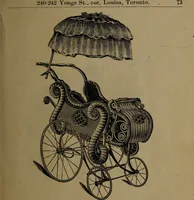 An illustration from Largest dealers in baby carriages, baby vehicles and reed furniture in Canada / The Richard Simpson Co., Limited, Toronto, Canada. (1902)