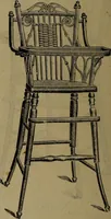 An illustration from Largest dealers in baby carriages, baby vehicles and reed furniture in Canada / The Richard Simpson Co., Limited, Toronto, Canada. (1902)