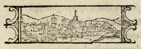 An illustration from L'Argonavtica del s. Francesco Cini : rappresentata in Arno per le nozze del sereniss. d. Cosimo de Medici, principe di Toscana, e della serenissima arcidvchessa Maria Maddalena d'Avstria : Firenze, l'anno MDCVIII (1608)
