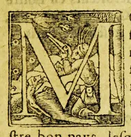 An illustration from L'arrivee des peres Capucins en l'Inde nouuelle, appellée Maraguon, : auec la reception que leur ont faict les sauuages de ce pays, & la conuersion d'iceux à nostre saincte foy. (1613)