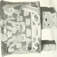 An illustration from L'art ancien du Mexique, simple esquisse (1922)