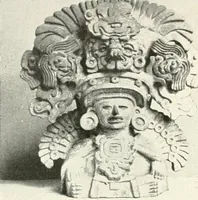 An illustration from L'art ancien du Mexique, simple esquisse (1922)