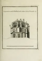 Picture 36 of 215 from L'art de bâtir des maisons de campagne : où l'on traite de leur distribution, de leur construction, & de leur decoration ... : avec l'explication de ses projets, et des desseins de menuiserie, de serrurerie, de parterres, & d'autres ornemens propres à la decoration intérieure & extérieure ... (1743), leaf 150