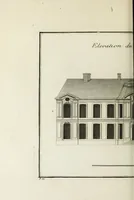 An illustration from L'art de bâtir des maisons de campagne : où l'on traite de leur distribution, de leur construction, & de leur decoration ... : avec l'explication de ses projets, et des desseins de menuiserie, de serrurerie, de parterres, & d'autres ornemens propres à la decoration intérieure & extérieure ... (1743)