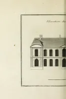 An illustration from L'art de bâtir des maisons de campagne : où l'on traite de leur distribution, de leur construction, & de leur decoration ... : avec l'explication de ses projets, et des desseins de menuiserie, de serrurerie, de parterres, & d'autres ornemens propres à la decoration intérieure & extérieure ... (1743)