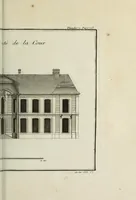 Picture 99 of 215 from L'art de bâtir des maisons de campagne : où l'on traite de leur distribution, de leur construction, & de leur decoration ... : avec l'explication de ses projets, et des desseins de menuiserie, de serrurerie, de parterres, & d'autres ornemens propres à la decoration intérieure & extérieure ... (1743), leaf 308