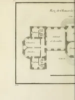 Picture 105 of 215 from L'art de bâtir des maisons de campagne : où l'on traite de leur distribution, de leur construction, & de leur decoration ... : avec l'explication de ses projets, et des desseins de menuiserie, de serrurerie, de parterres, & d'autres ornemens propres à la decoration intérieure & extérieure ... (1743), leaf 327