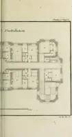 Picture 161 of 215 from L'art de bâtir des maisons de campagne : où l'on traite de leur distribution, de leur construction, & de leur decoration ... : avec l'explication de ses projets, et des desseins de menuiserie, de serrurerie, de parterres, & d'autres ornemens propres à la decoration intérieure & extérieure ... (1743), leaf 456