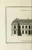 An illustration from L'art de bâtir des maisons de campagne : où l'on traite de leur distribution, de leur construction, & de leur decoration ... : avec l'explication de ses projets, et des desseins de menuiserie, de serrurerie, de parterres, & d'autres ornemens propres à la decoration intérieure & extérieure ... (1743)