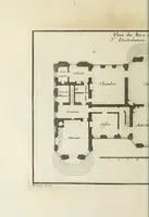 An illustration from L'art de bâtir des maisons de campagne : où l'on traite de leur distribution, de leur construction, & de leur decoration ... : avec l'explication de ses projets, et des desseins de menuiserie, de serrurerie, de parterres, & d'autres ornemens propres à la decoration intérieure & extérieure ... (1743)