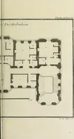 An illustration from L'art de bâtir des maisons de campagne : où l'on traite de leur distribution, de leur construction, & de leur decoration ... : avec l'explication de ses projets, et des desseins de menuiserie, de serrurerie, de parterres, & d'autres ornemens propres à la decoration intérieure & extérieure ... (1743)