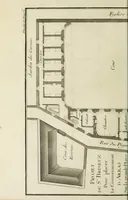 An illustration from L'art de bâtir des maisons de campagne : où l'on traite de leur distribution, de leur construction, & de leur decoration ... : avec l'explication de ses projets, et des desseins de menuiserie, de serrurerie, de parterres, & d'autres ornemens propres à la decoration intérieure & extérieure ... (1743)