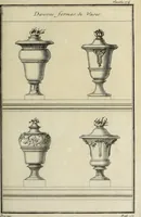 An illustration from L'art de bâtir des maisons de campagne : où l'on traite de leur distribution, de leur construction, & de leur decoration ... : avec l'explication de ses projets, et des desseins de menuiserie, de serrurerie, de parterres, & d'autres ornemens propres à la decoration intérieure & extérieure ... (1743)