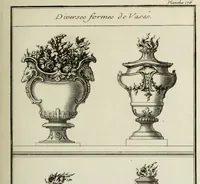 An illustration from L'art de bâtir des maisons de campagne : où l'on traite de leur distribution, de leur construction, & de leur decoration ... : avec l'explication de ses projets, et des desseins de menuiserie, de serrurerie, de parterres, & d'autres ornemens propres à la decoration intérieure & extérieure ... (1743)