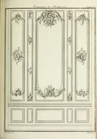 An illustration from L'art de bâtir des maisons de campagne : où l'on traite de leur distribution, de leur construction, & de leur decoration ... : avec l'explication de ses projets, et des desseins de menuiserie, de serrurerie, de parterres, & d'autres ornemens propres à la decoration intérieure & extérieure ... (1743)